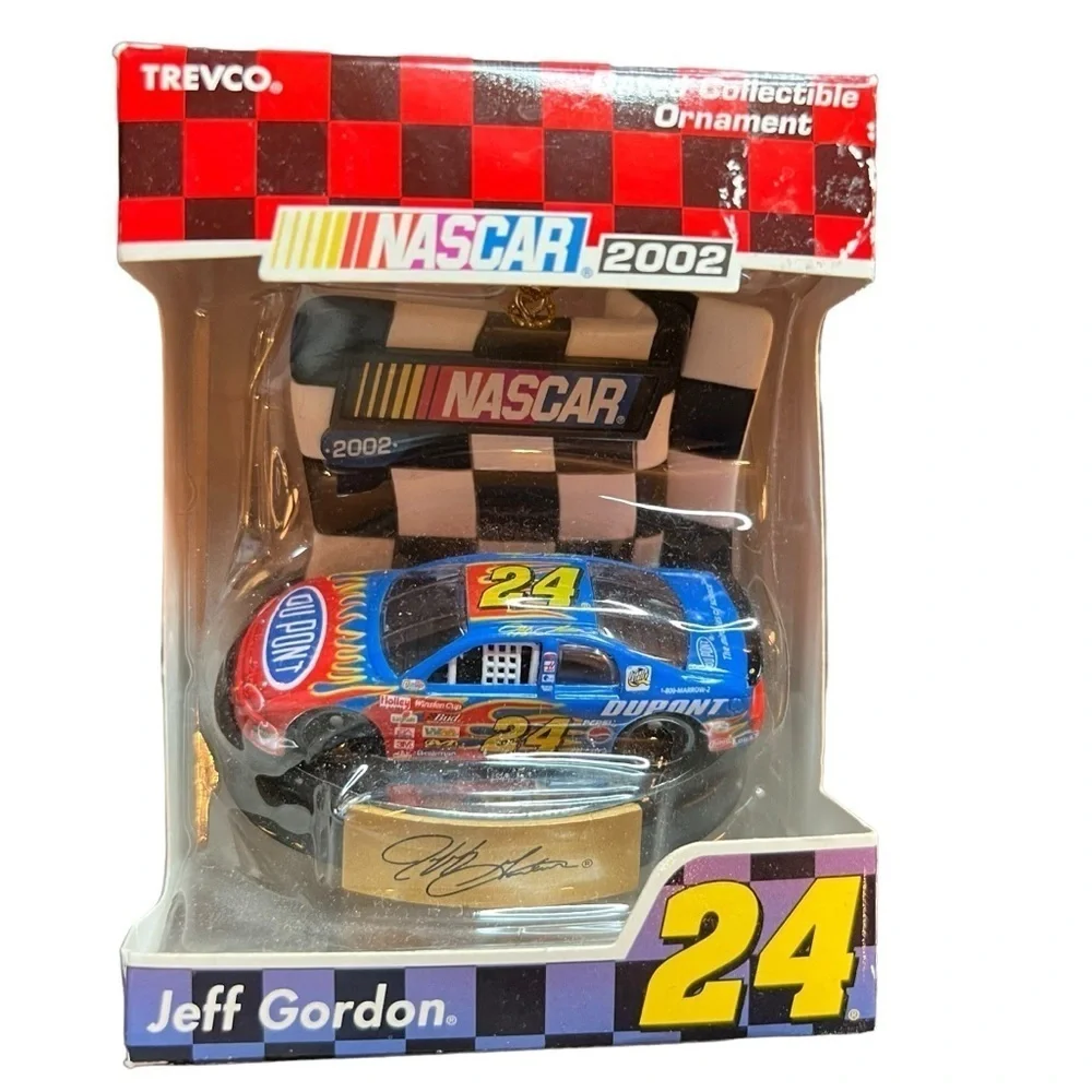 NEW Nascar 2002 Jeff Gordon #24  Collectible Ornament By Trevco Trading Company